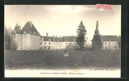 AK Savigny-en-Terre-Plaine, Château de Ragny