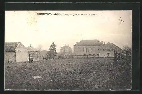 AK Sennevoy-le-Bas, Quartier de la Gare