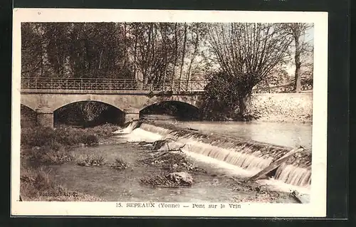 AK Sépeaux, Pont sur le Vrin