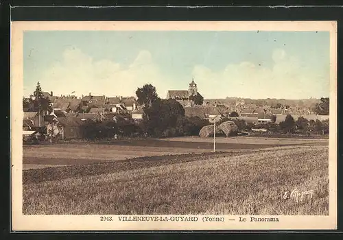 AK Villeneuve-la-Guyard, Le Panorama