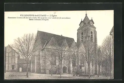 AK Villeneuve-la-Guyard, L`Eglise