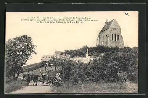 AK Saint-Julien-du-Sault, Chapelle de Vauxguillain