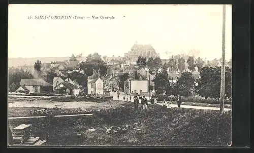 AK Saint-Florentin, Vue Générale