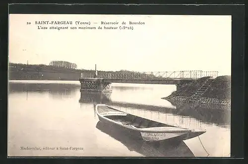 AK Saint-Fargeau, Réservoir de Bourdon