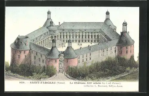 AK Saint-Fargeau, Le Chateau XIIe siécle