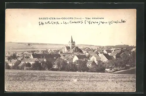 AK Saint-Cyr-les-Colons, Vue Generale