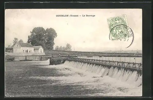 AK Courlon, Le Barrage