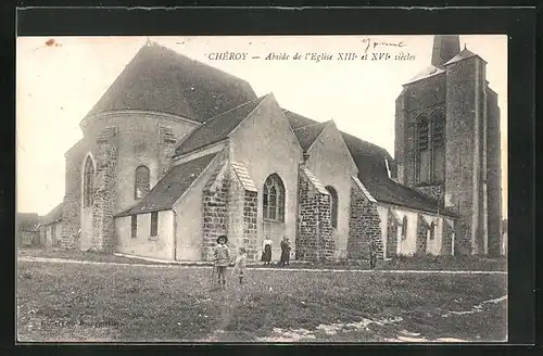 AK Chéroy, Abside de l`Eglise