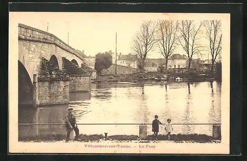 AK Villeneuve-Sur-Yonne, Le Pont