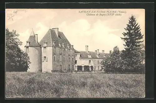 AK Savigny-en-Terre-Pleine, Château de Ragny