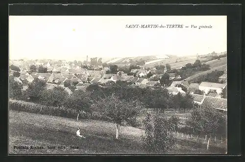 AK Saint-Martin-du-Tertre, Vue générale