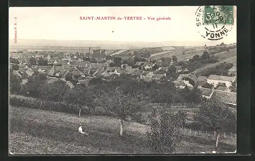 AK Saint-Martin-du-Tertre, Vue générale