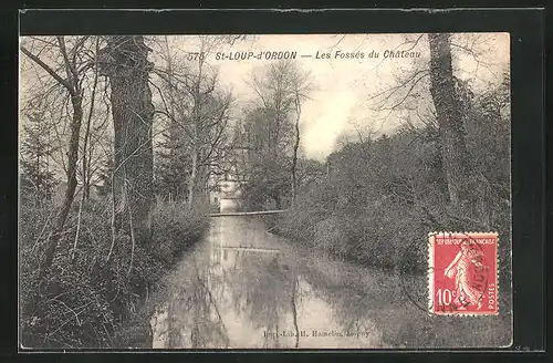 AK St-Loup-d`Ordon, Les Fossés du Château