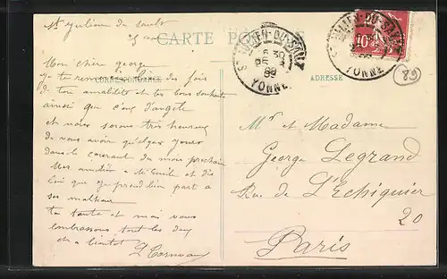 AK St-Julien-du-Sault, Vue générale