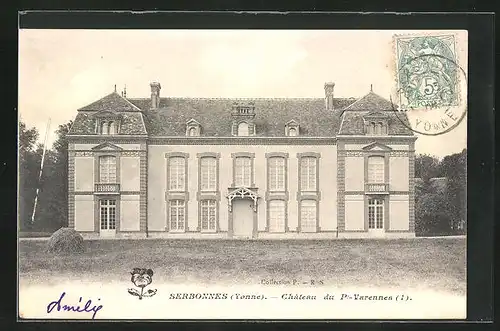 AK Serbonnes, Château du Petit-Varennes