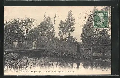 AK Seignelay, Le Moulin, Les Vannes