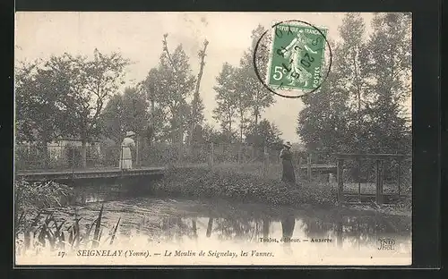 AK Seignelay, Le Moulin, Les Vannes