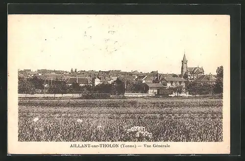 AK Aillant-sur-Tholon, Vue générale