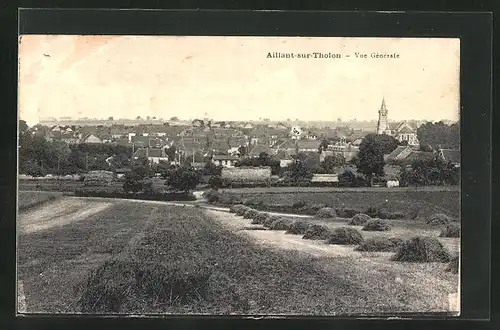 AK Aillant-sur-Tholon, Vue générale