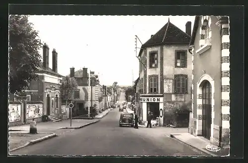 AK Aillant-sur-Tholon, Rue des Ponts