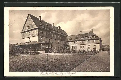 AK Schneeberg /Erzgeb., Heilstätte der sächs. Krankenkassen e.V.