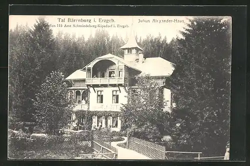 AK Tal Bärenburg, Hotel Julius Alexander-Haus