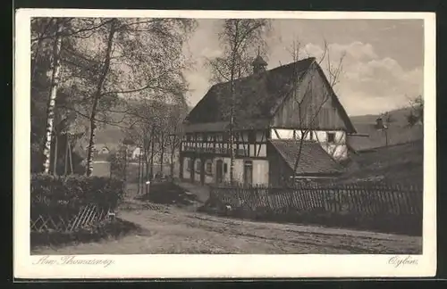 AK Oybin, Haus am Thomasweg