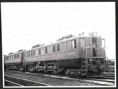 Fotografie Eisenbahn USA, Pennsylvania Railroad, E-Triebwagen Nr. 4722