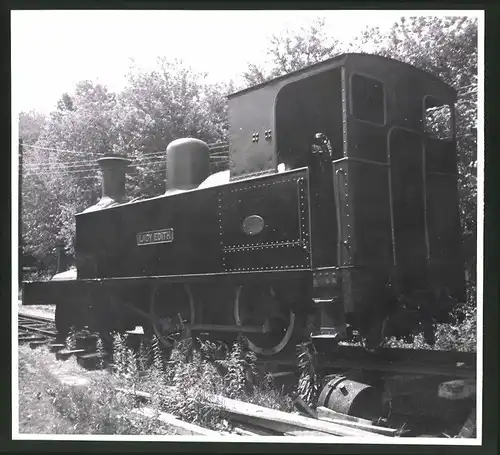 Fotografie Eisenbahn USA, Dampf-Lokomotive Lady Edith, Kleinbahn-Dampflok