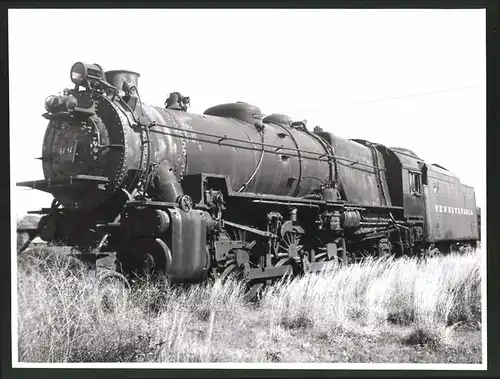 Fotografie Eisenbahn USA, Tender-Lokomotive, Dampf-Lok Nr. 1737 der Pennsylvania Railroad