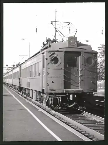 Fotografie Eisenbahn USA, E-Triebwagen Pennsylvania Railroad