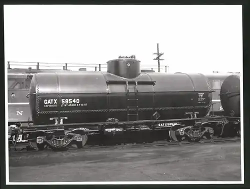 Fotografie Eisenbahn USA, Tankwaggon der GATX