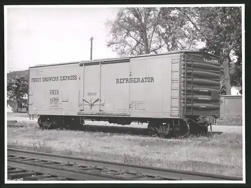 Fotografie Eisenbahn USA, Fruit Growers Express Kühlwaggon Nr. 41364