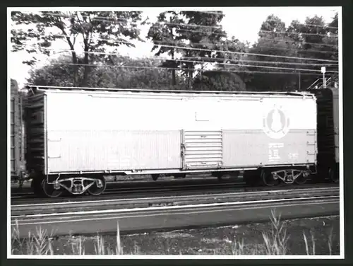 Fotografie Eisenbahn USA, Güterwaggon Lancaster & Chester Nr. 822