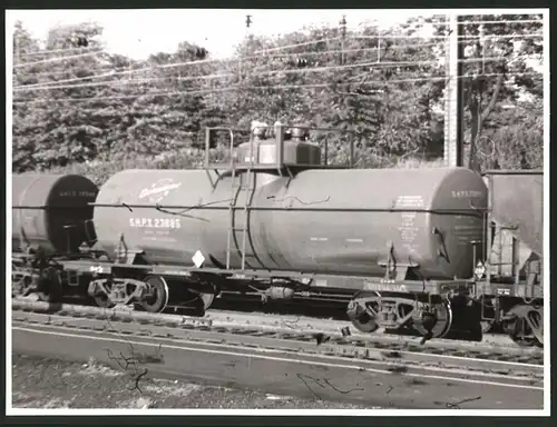 Fotografie Eisenbahn USA, Tankwaggon Nr. 23885 SHPX Railway