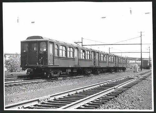 Fotografie Eisenbahn USA, Passagierwaggons für einen Personenzug