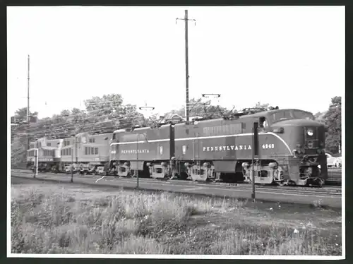 Fotografie Eisenbahn USA, E-Lokomotive Nr. 4940 Pennsylvania Railroad