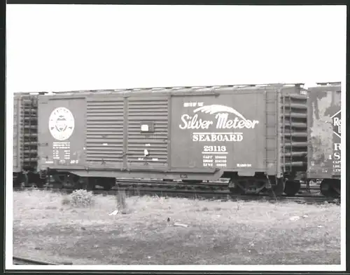 Fotografie Eisenbahn USA, Güterwaggon Nr. 23113 Seaboard Railroad