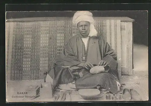 AK Dakar, Afrikanischer Schuhmacher