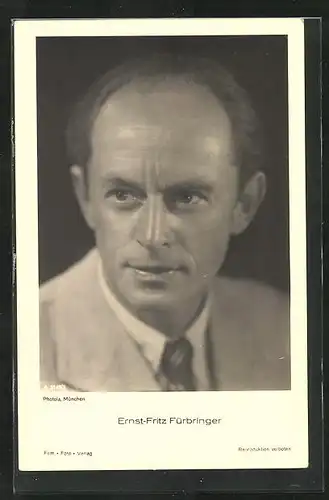 AK Schauspieler Ernst-Fritz Fürbringer