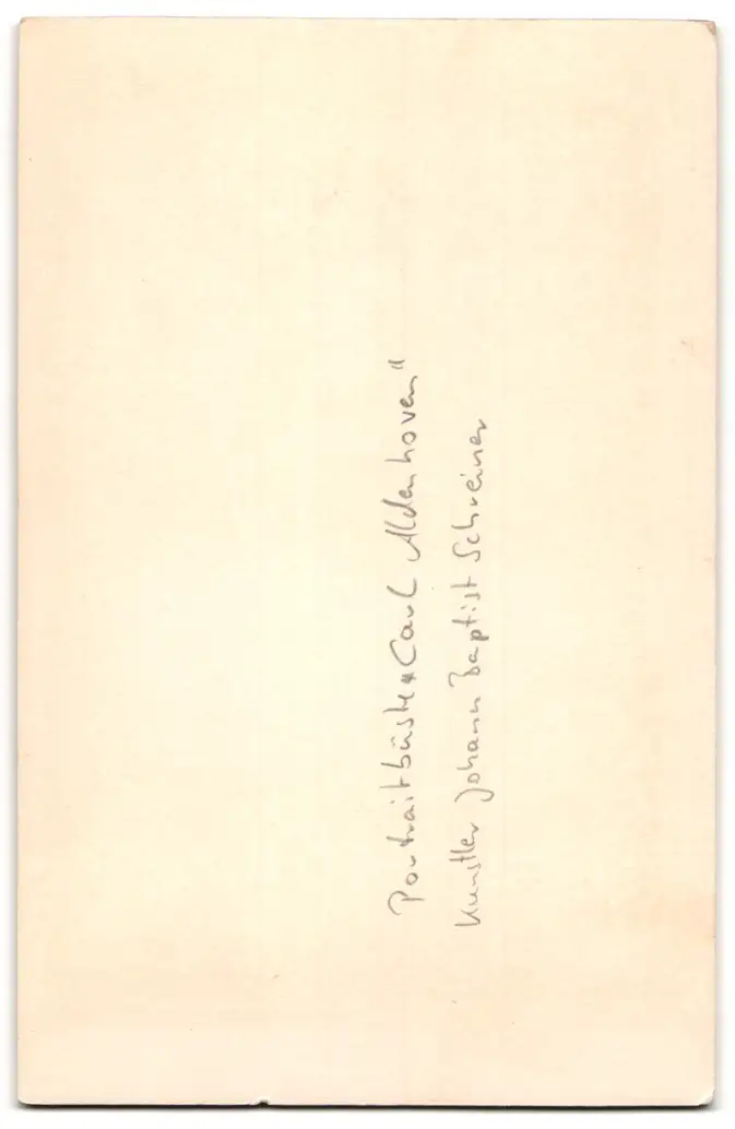 18 Fotografien, Köln, Portrait Büste Carl Aldenhoven, Wohnräume, Umfeld von Carl Aldenhoven, 3 Fotos auf Zelluloid 18