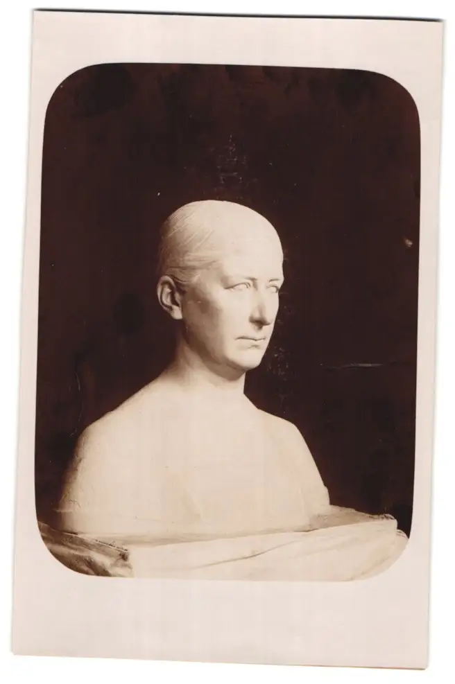 18 Fotografien, Köln, Portrait Büste Carl Aldenhoven, Wohnräume, Umfeld von Carl Aldenhoven, 3 Fotos auf Zelluloid 4