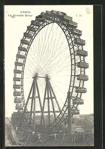 AK Paris, Grande Roue de Paris, Riesenrad