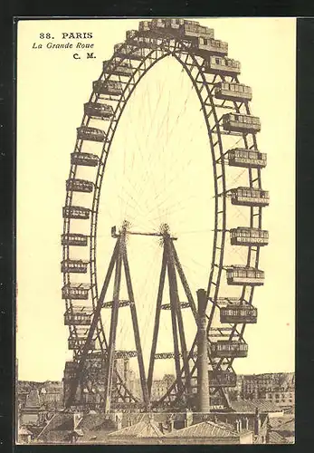 AK Paris, Grande Roue de Paris, Riesenrad