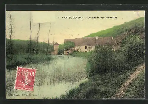 AK Chatel-Censoir, Le Moulin des Alouettes