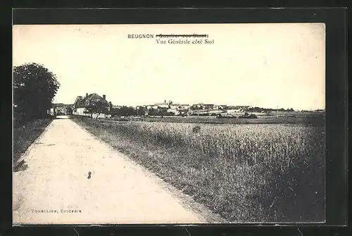 AK Beugnon, Vue Générale côté Sud