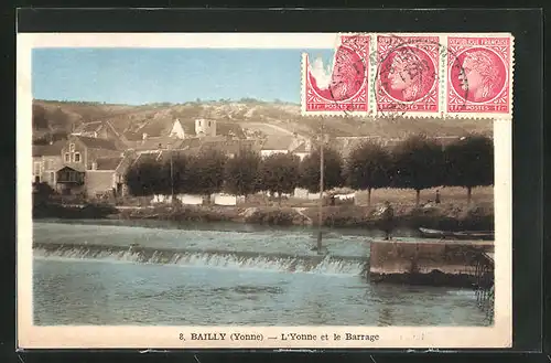 AK Bailly, L`Yonne et le Barrage