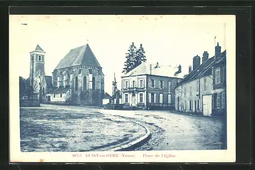 AK Bussy-en-Othe, Place de l`Eglise