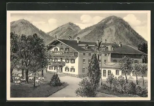 AK Degerndorf, Gasthof zur Post