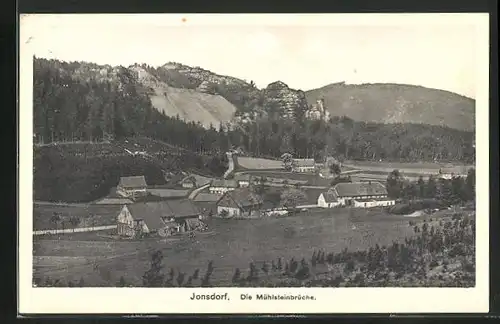 AK Jonsdorf, Die Mühlsteinbrüche